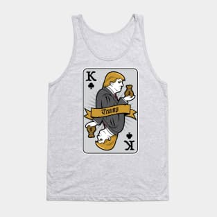 Donald Trump Card Tank Top